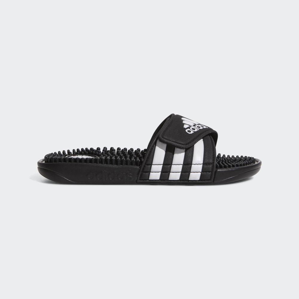 Adidas Boys' adissage Slides Black/White/Black Ireland 78285